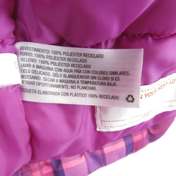 Cat & Jack Toddler Size Girls Plaid Hooded Jacket Multicolor Full Zip Pockets - Picture 7 of 9